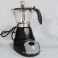 Aluminum 3 cups electric espresso coffee maker